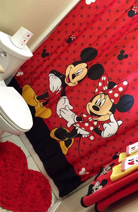 minnie bathroom decor|mickey and minnie wall decor.